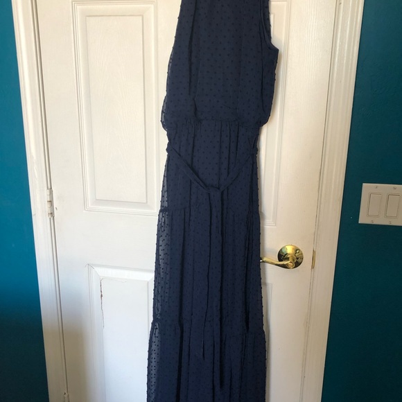 JULIA JORDAN MAXI DRESSES Size: 8 color navy blue - Picture 4 of 9
